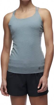 Black Diamond Talus Tank Top In Storm Blue