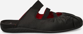 Puma Women s Speedcat Satin Mules Black / For All Time Red