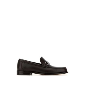 Ferragamo Loafers, male, Brown, Size: 7 1/2 US Teatro Loafers