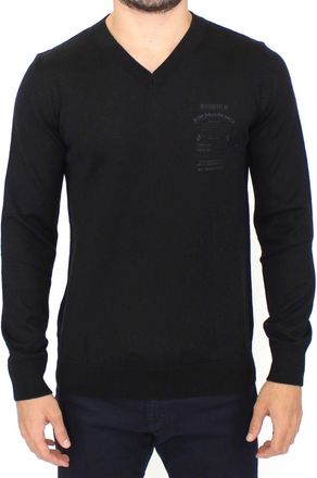Ermanno Scervino Wool Blend V-neck Pullover Mens Sweater