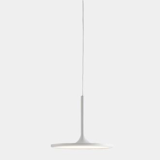Leds - C4 Ledsc4 Net - L&aacute;mpara Colgante De Techo Led 16.3w Y 878lm Con Luz C&aacute;lida 3000k. Di&aacute;metro 25cm. Estructura De Aluminio. Color Blanco