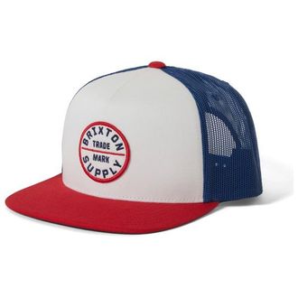 Brixton Oath MP Trucker Hat Cap f&uuml;r Herren | grau