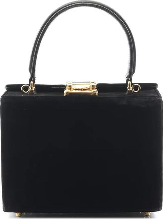 Fendi Clutch con manico anni 2000 - Nero