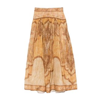 Zimmermann Dames, Rokken, Beige, Maat: L