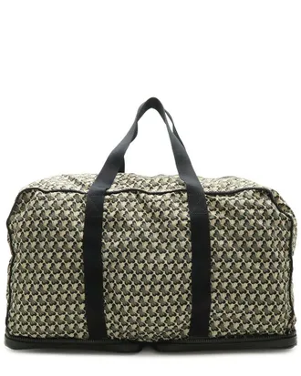 Bottega Veneta Black Intrecciato Leather Veneta Intrecciato Tote (Authentic Pre-Loved)