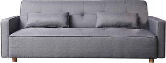 Concept Usine Sofá de estilo escandinavo convertible gris de 3 plazas
