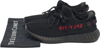 Yeezy by Kanye West Sneakers Boost 350 V2 con tomaia in maglia - Nero