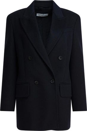 Max Mara Jassen, Dames, Blauw, S, Olimpia Jacket