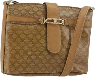 Celine Pre-owned Vintage Schoudertas - Dames - Vintage Schoudertas - Beige - ONE Size - Leer - Vintage