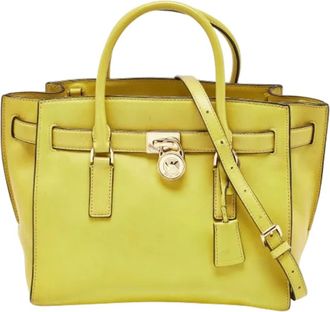 Michael Kors Pre-owned Leather totes - Dames - Vintage Shopper - Groen - ONE Size - Vintage