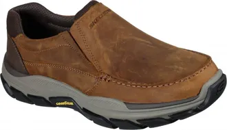 Skechers Mens Relaxed Fit Slip-On Shoes In Brown