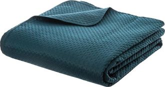 Atmosphera Atmosphera - Colcha + 2 Fundas De Almohada dolce Verde Azulado - 260 X 240 Cm Cr&eacute;ateur DInt&eacute;rieur