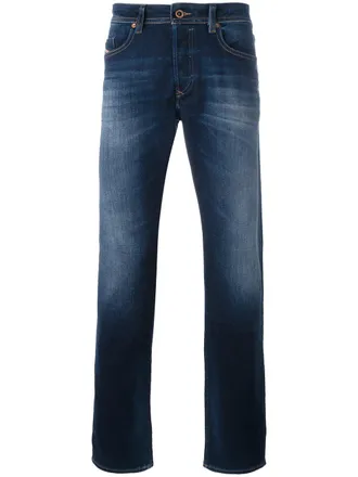 Diesel jeans met rechte pijpen - Blauw