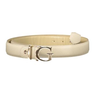Guess Accessoires, unisex, Beige, M, Riem met metalen gesp