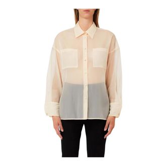 Liu Jo Dames, Blouses & Shirts, Geel, Maat: M
