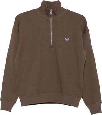 Maison Kitsun&eacute; Mujer, Sudaderas, Marr&oacute;n, Talla: S