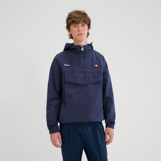Ellesse Windbreaker ELLESSE, Herren, Gr. XXL, navy, Obermaterial: 100% Baumwolle, Jacken Windbreaker, aus Baumwolle, leichtes Material