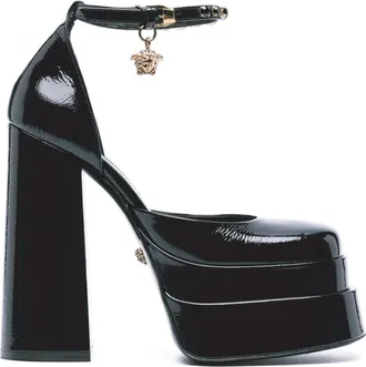 Versace Versace Leather Platform Sandals