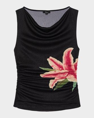 Rails Fete Ruched Jersey Top