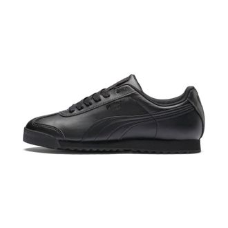 Puma Mens Roma Basic Sneaker, Black/Black, 5.5 UK