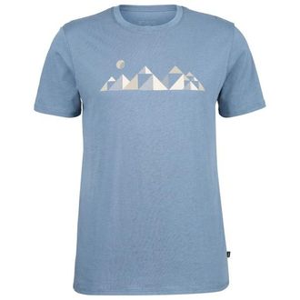 Stoic Hemp30 AmalSt. Print Tee T-Shirt f&uuml;r Herren | blau