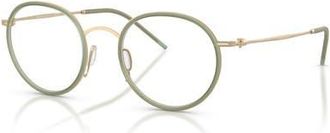 Giorgio Armani 49mm Round optical glasses in Black at Nordstrom