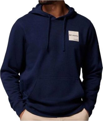Columbia Trek Hoodie - Heren - Outdoor shirts - Blauw - S - Katoen - Fitness