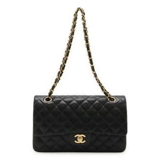 Chanel Pre-owned Matelasse Shoulder Bag - Dames - Pre-owned - Zwart - Maat: ONE Size Leer