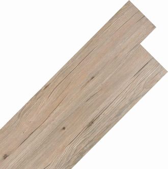 vidaXL Laminas De Suelo De Pvc Autoadhesivas Madera De Roble Marr&oacute;n Vidaxl