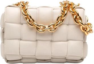 Bottega Veneta Pre-owned Padded Woven Satchel - - Pre-owned - Donna - Bianco - ONE SIZE