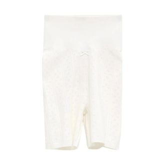 J.W.Anderson Dames, Korte broeken, Wit, Maat: XS Viscose