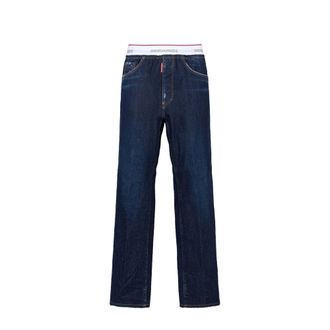 Dsquared2 Vaqueros rectos desgastados - Jeans - Hombre - Azul - S