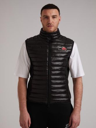 JACK1T Sport L1Te Funnel Neck Gilet in Black at Nordstrom, Size X-Large