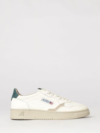 Autry Medalist Low Top Trainers in Bicolour Leather and Suede