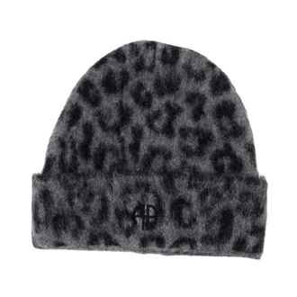 Anine Bing Dames, Accessoires, Grijs, Maat: ONE Size Wol