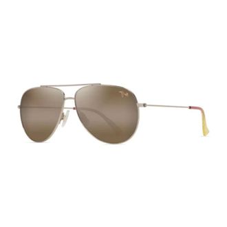 Maui Jim Accessoires, unisex, Geel, ONE Size, Hauoli Aviator Zonnebril