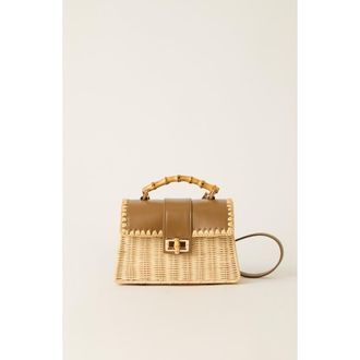 BTB Los Angeles Debon Bag in Chocolate Natural at Nordstrom