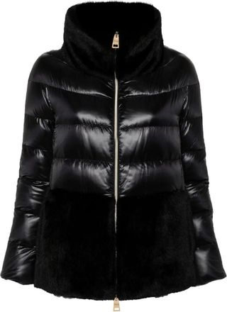 Herno Black Quilted Jacket