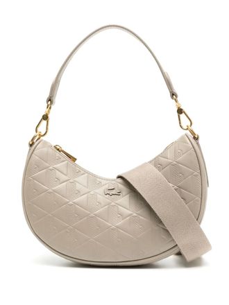 Lacoste Borsa a tracolla Maheki Half Moon - Toni neutri