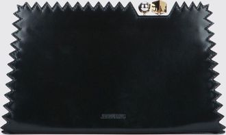 Jacquemus Clutch Le Salon in pelle con profili zigrinati