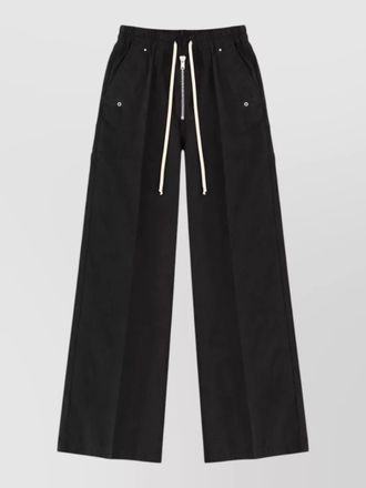 Rick Owens cotton wide-leg trousers