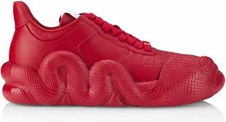 Giuseppe Zanotti Multicolor Calfskin Chunky Mens Sneakers