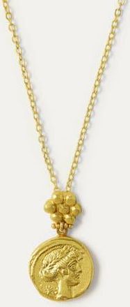 Ottoman Hands Goddess Demeter Coin Pendant Necklace in Gold at Nordstrom