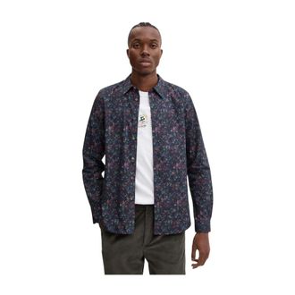 Paul Smith Bedrukt Katoenen Shirt - Heren - Casual Overhemden - Veelkleurig - S - Katoen - Overhemden