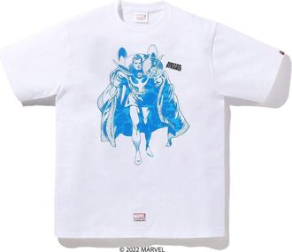 A Bathing Ape X MARVEL Dr. Strange T-Shirt White 1I73-110-932-WHT