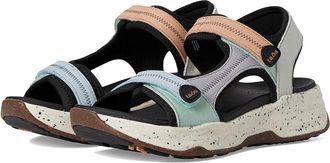 Taos Footwear Super Side Womens Sandals Retro Embossed : 10 M, Leather/Synthetic