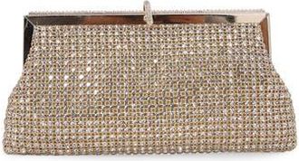 Berness Rhinestone Evening Bag in Gold at Nordstrom Rack