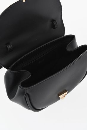 Versace Borsa a Spalla in Pelle VIRTUS con Tracolla Removibile Versace