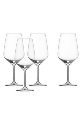 Fortessa Set of 4 Tulip Claret Wine Glasses in Clear at Nordstrom Rack