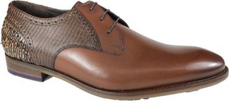 Floris Van Bommel The Stapper Business Schoenen - Heren - Nette schoenen - Bruin - 41 1/2 EU - Leer - Schoenen